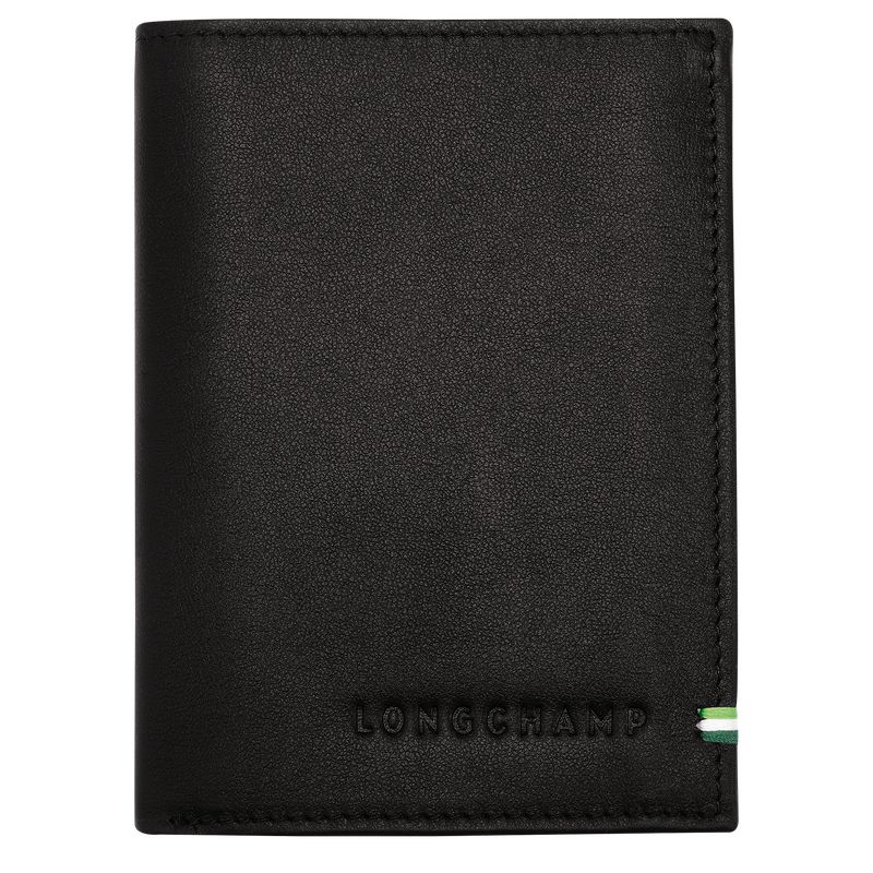Black Longchamp Sur Seine Men Wallet | US-876OLJDTI