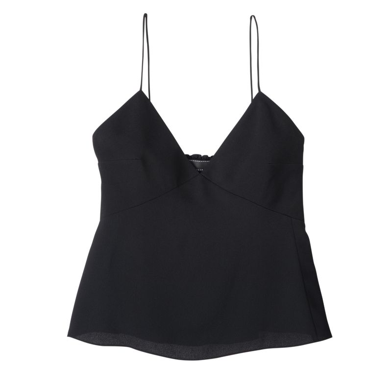 Black Longchamp Thin Strap Women Top | US-271SLUBQR