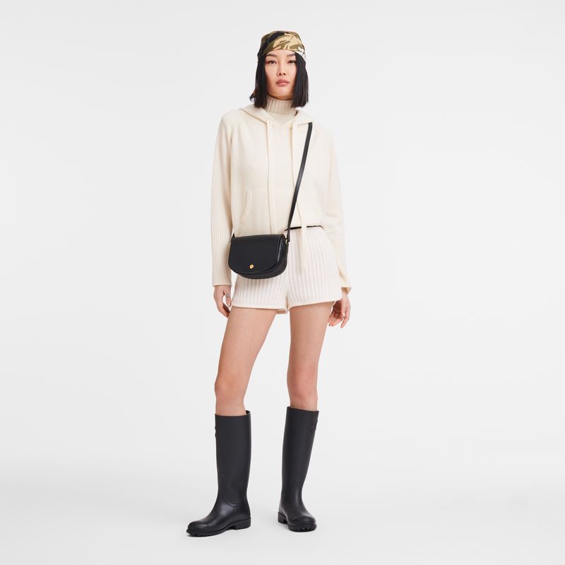 Black Longchamp Épure S Women Crossbody Bag | US-534AGXFYU