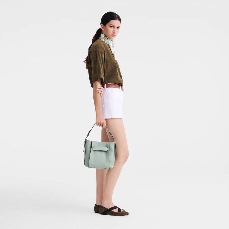 Blue Green Longchamp 3D S Women Crossbody Bag | US-857NKFGYL
