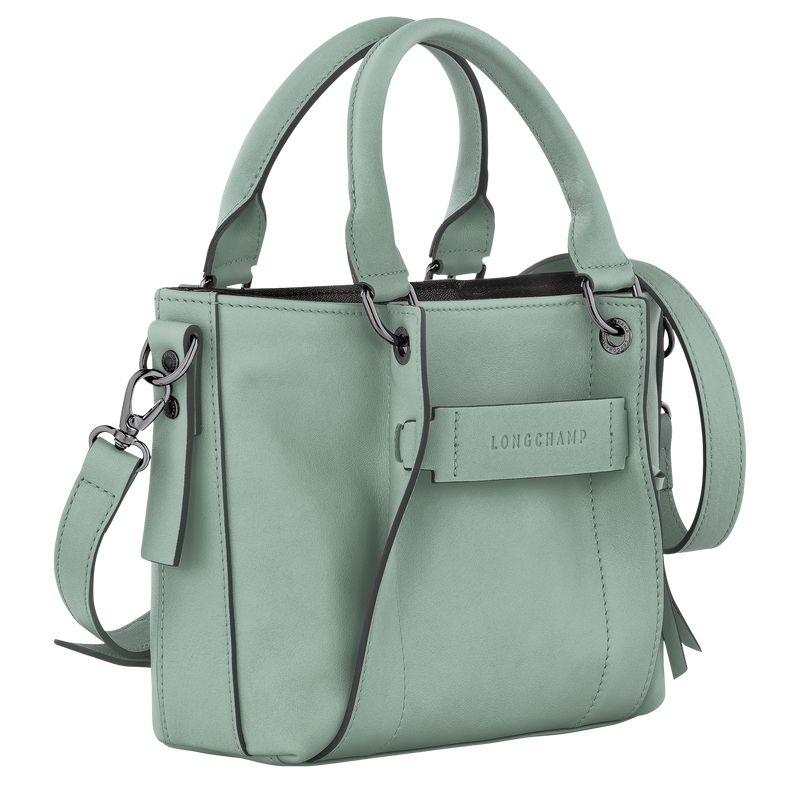 Blue Green Longchamp 3D S Women Handbag | US-690GKCFTQ