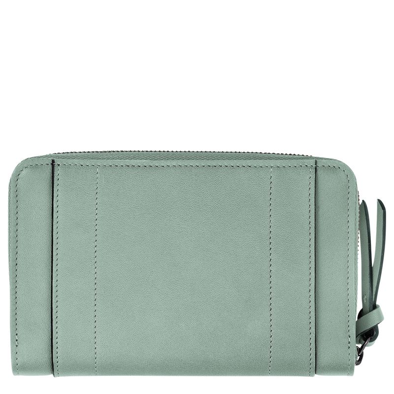 Blue Green Longchamp 3D Women Wallet | US-894YEXVZH