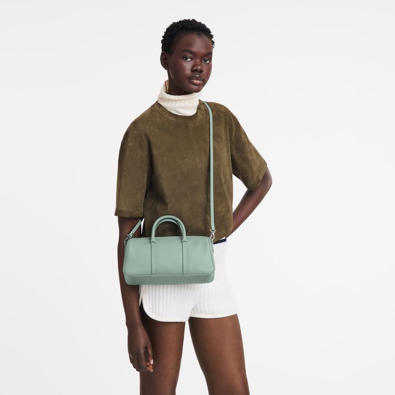 Blue Green Longchamp Daylong M Women Handbag | US-562GVBJCH