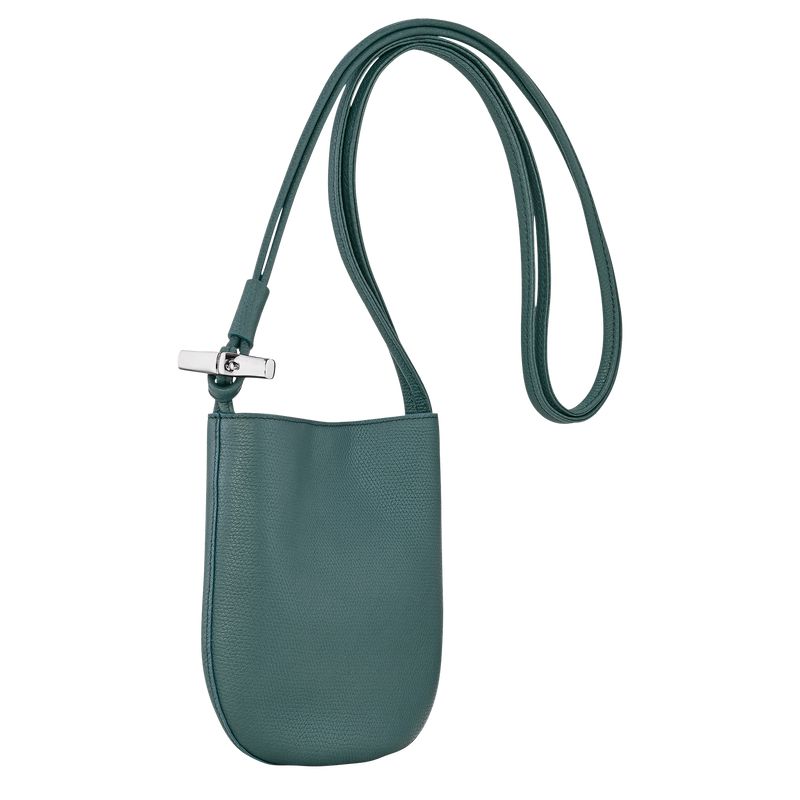 Blue Green Longchamp Le Roseau S Women Crossbody Bag | US-429ODSPBX