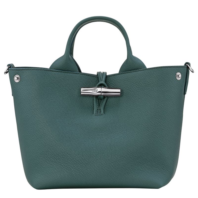 Blue Green Longchamp Le Roseau S Women Handbag | US-912IAVORD