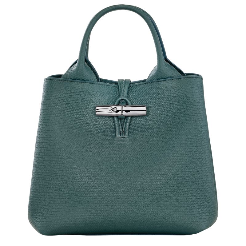 Blue Green Longchamp Le Roseau S Women Handbag | US-912IAVORD