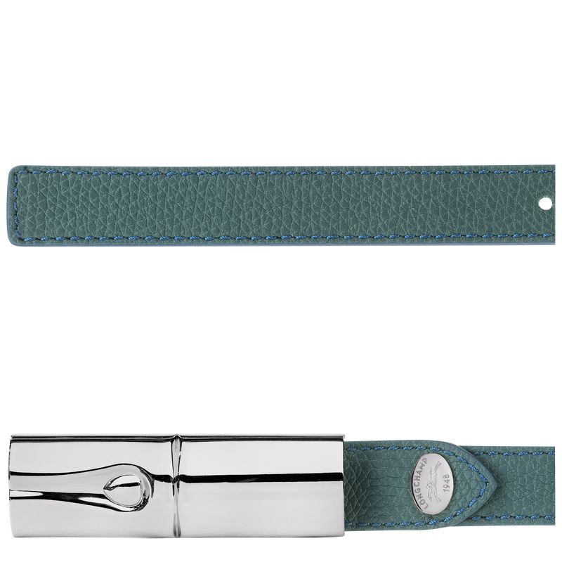 Blue Green Longchamp Le Roseau Women Belt | US-057XQOMEZ