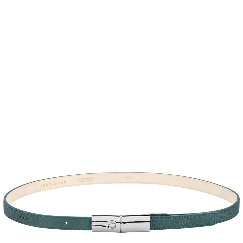 Blue Green Longchamp Le Roseau Women Belt | US-057XQOMEZ