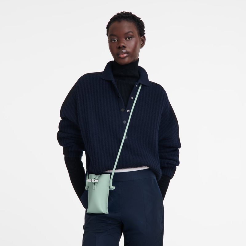 Blue Green Longchamp Le Roseau Women Phone Case | US-058EDPSJR