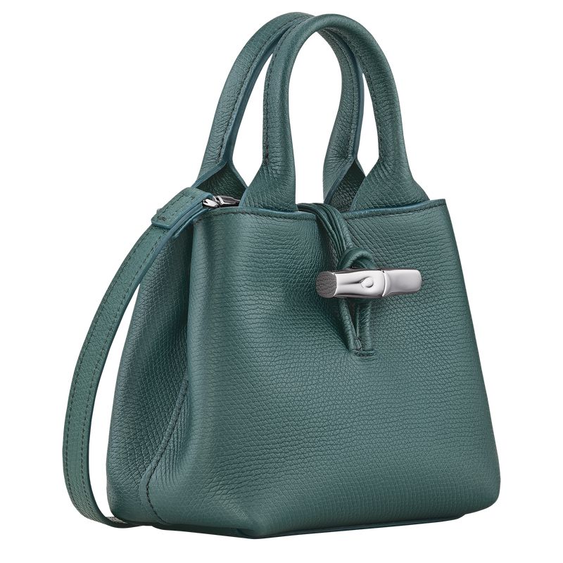 Blue Green Longchamp Le Roseau Xs Women Handbag | US-254BLTDOE