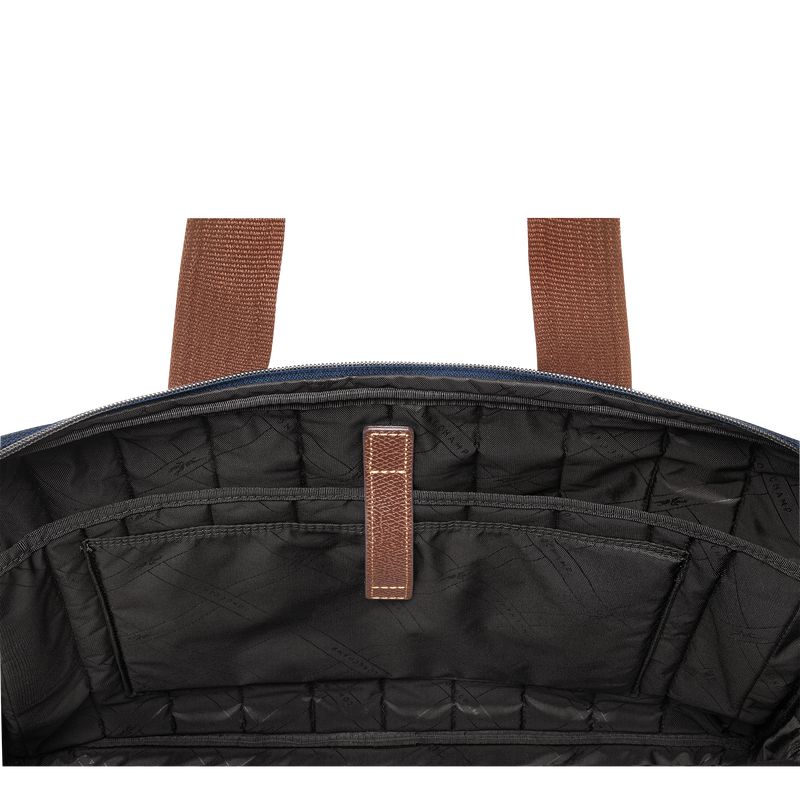 Blue Longchamp Boxford L Men Briefcase | US-092CALHNT