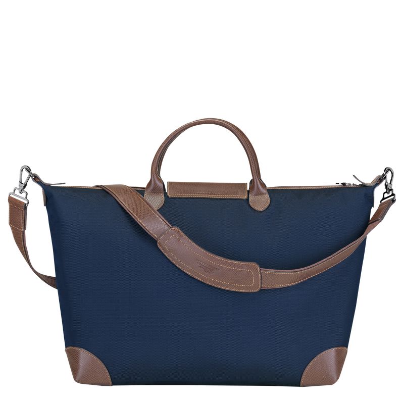Blue Longchamp Boxford L Men Travel Bag | US-038QGIPON