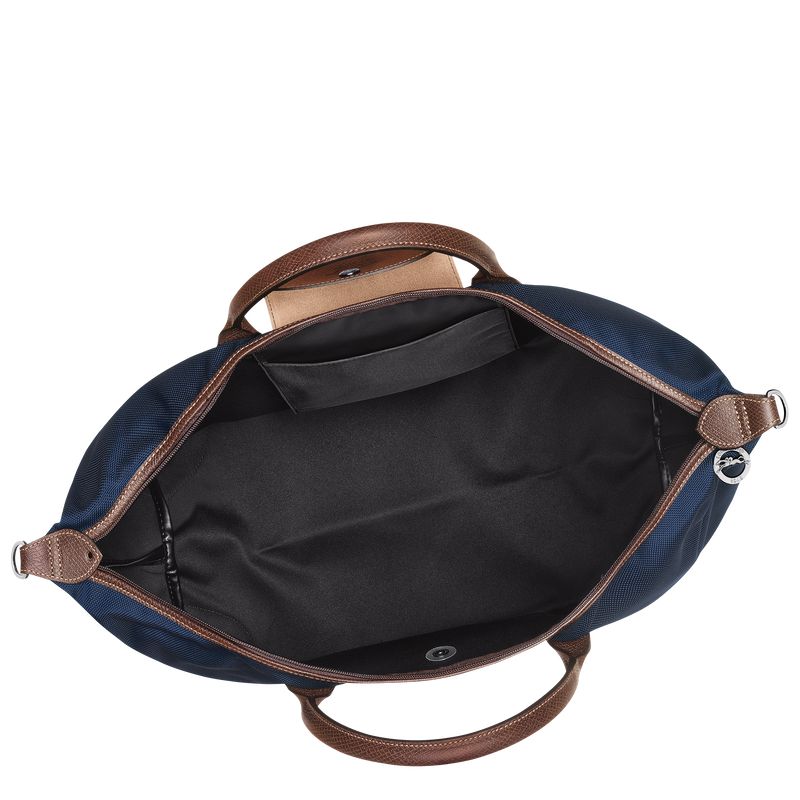 Blue Longchamp Boxford L Men Travel Bag | US-038QGIPON