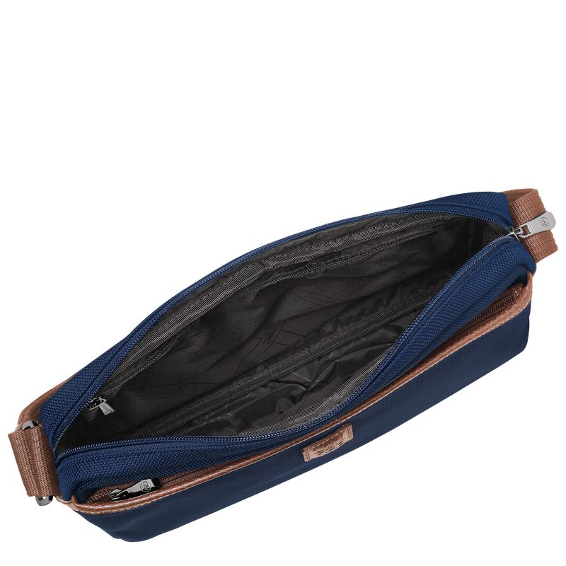 Blue Longchamp Boxford M Camera Men Crossbody Bag | US-679HUNCSJ