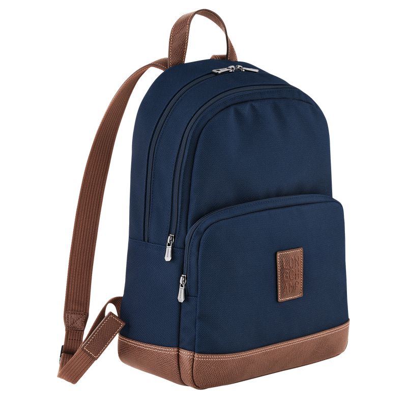 Blue Longchamp Boxford Men Backpack | US-258VONESK