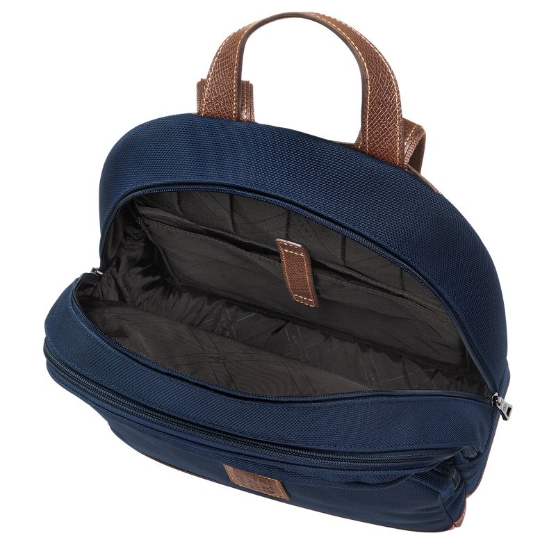 Blue Longchamp Boxford Men Backpack | US-258VONESK