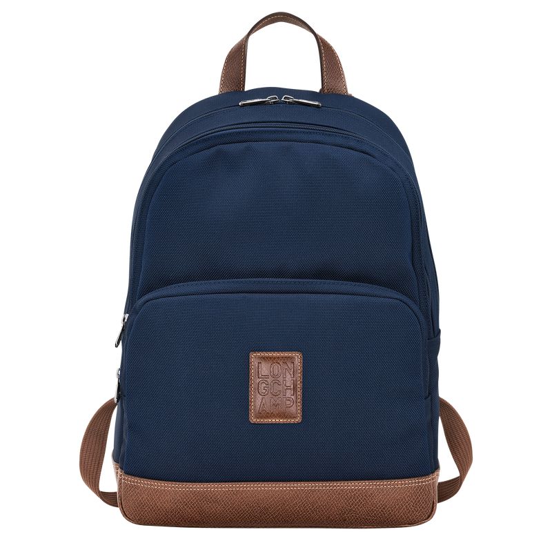 Blue Longchamp Boxford Men Backpack | US-258VONESK