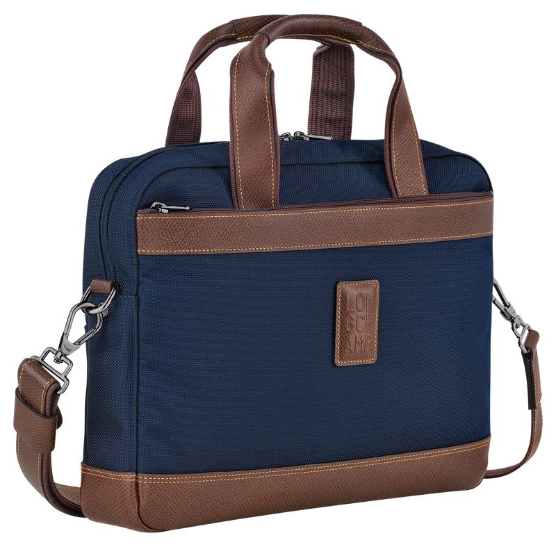 Blue Longchamp Boxford S Men Briefcase | US-823GFJLIV