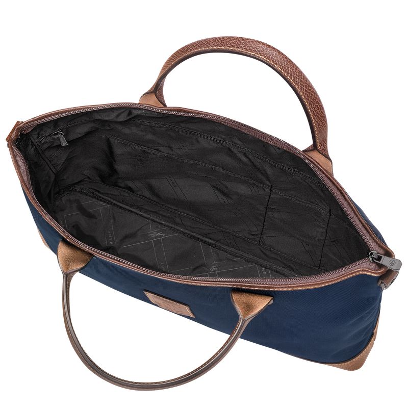 Blue Longchamp Boxford S Men Briefcase | US-847KCYLRE