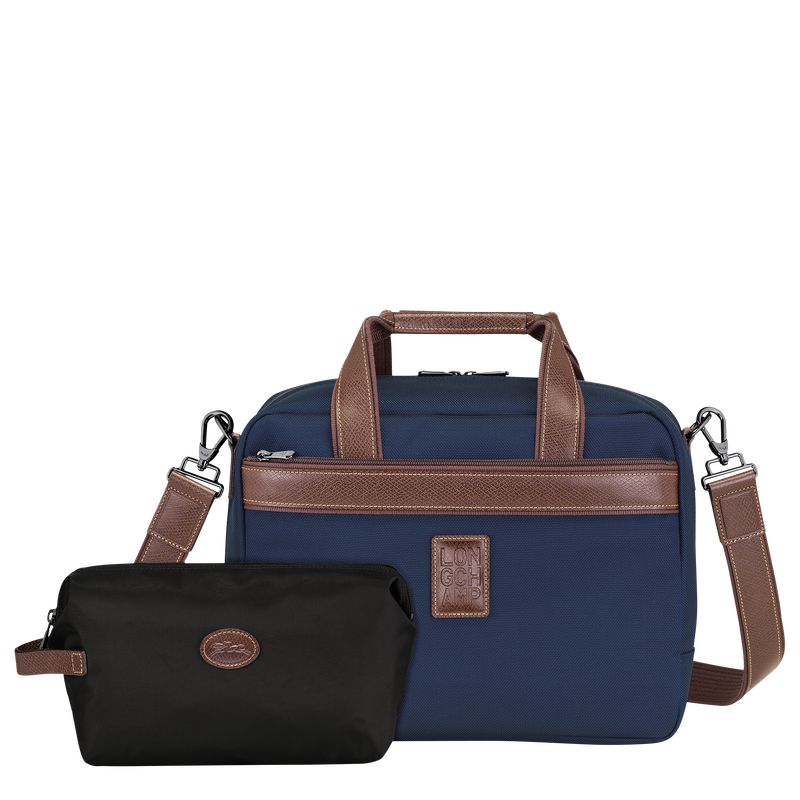 Blue Longchamp Boxford S Men Travel Bag | US-087JGARWD