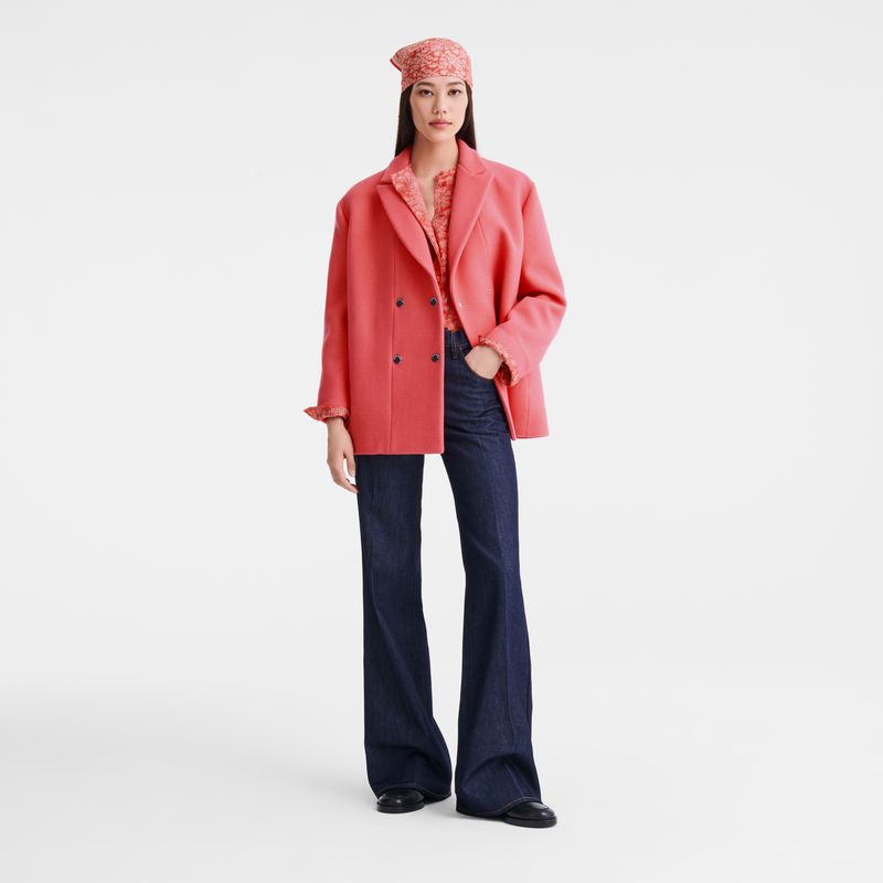 Blue Longchamp Denim Women Jeans | US-908URCOWH