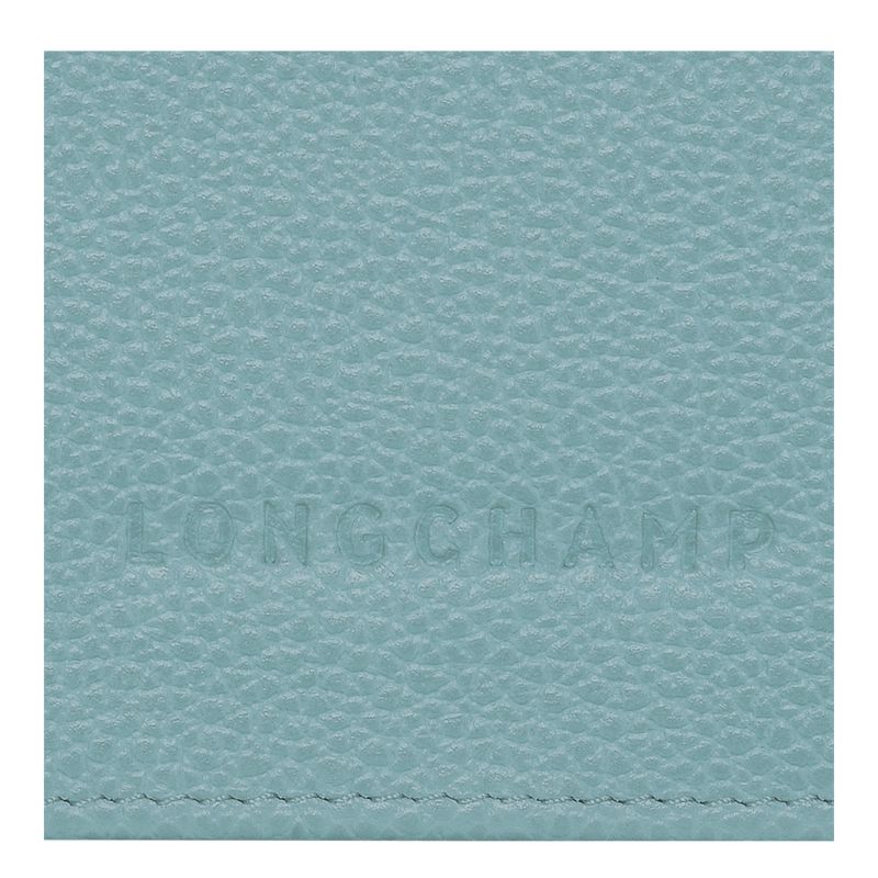 Blue Longchamp Le Foulonné Continental Women Wallet | US-973RTUYAM