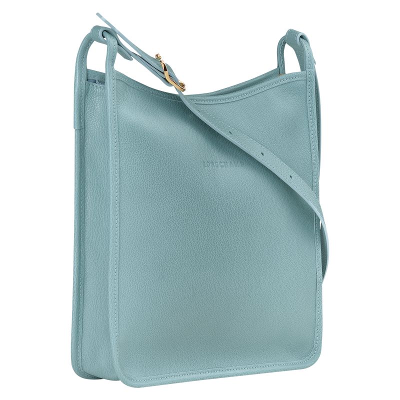 Blue Longchamp Le Foulonné M Women Crossbody Bag | US-237ICGHAS