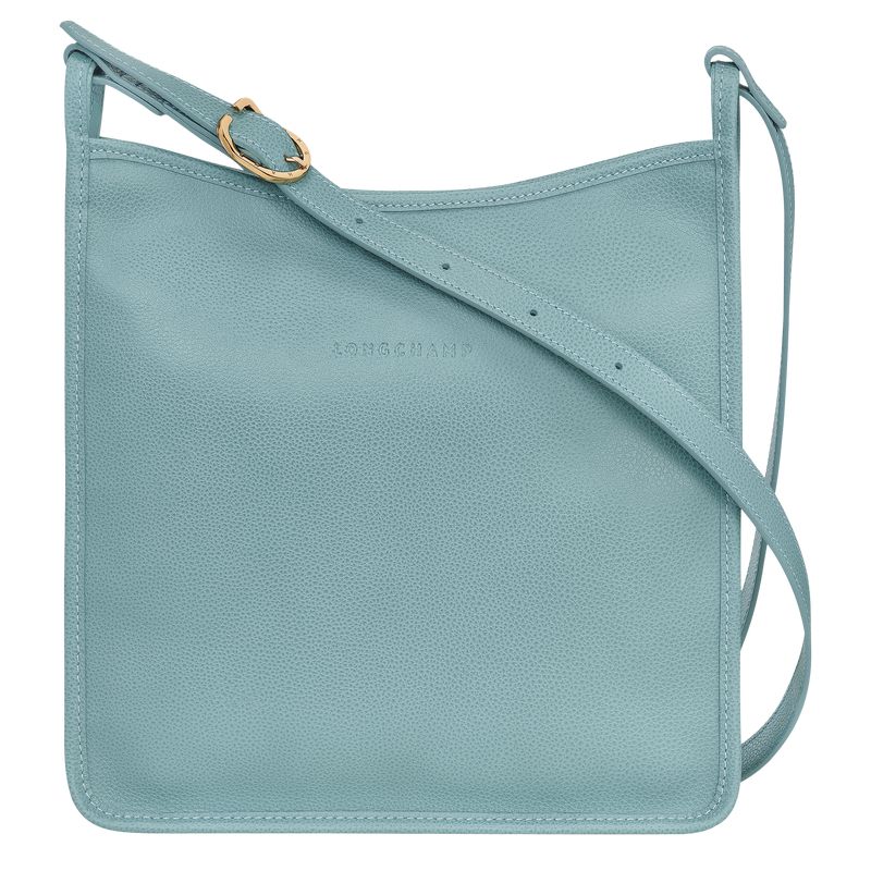 Blue Longchamp Le Foulonné M Women Crossbody Bag | US-237ICGHAS