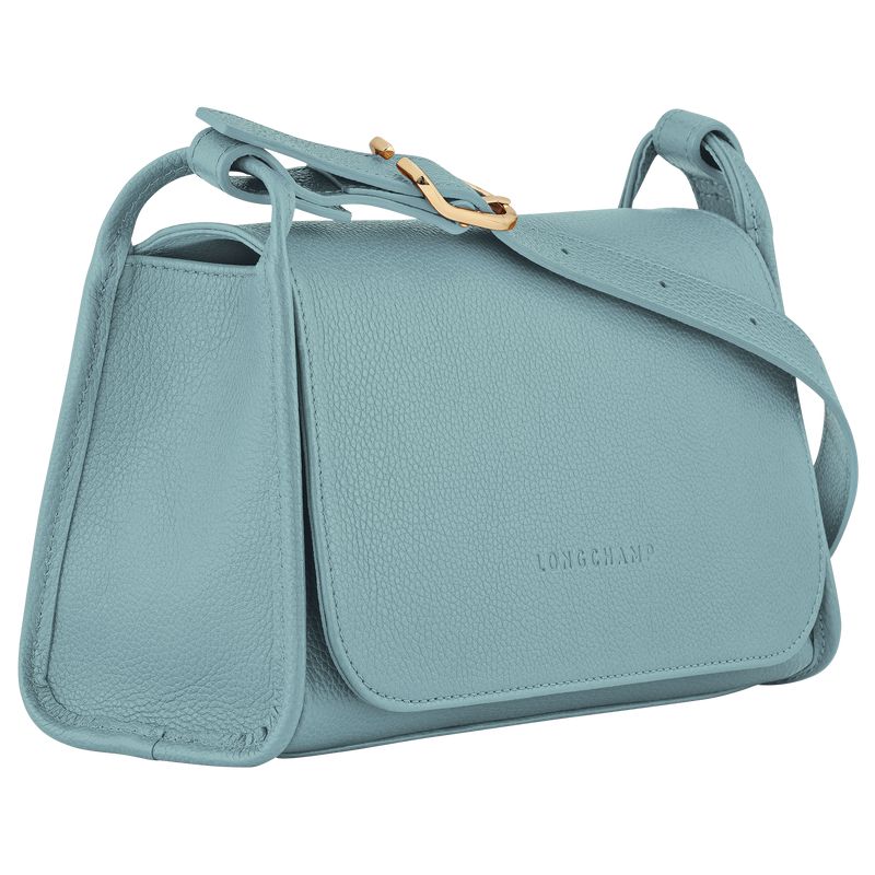 Blue Longchamp Le Foulonné M Women Crossbody Bag | US-643XDEPJF