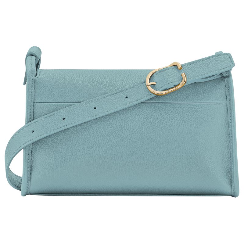 Blue Longchamp Le Foulonné M Women Crossbody Bag | US-643XDEPJF