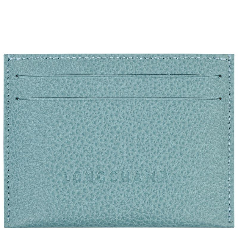 Blue Longchamp Le Foulonné Men Card Holder | US-549CLQAKH