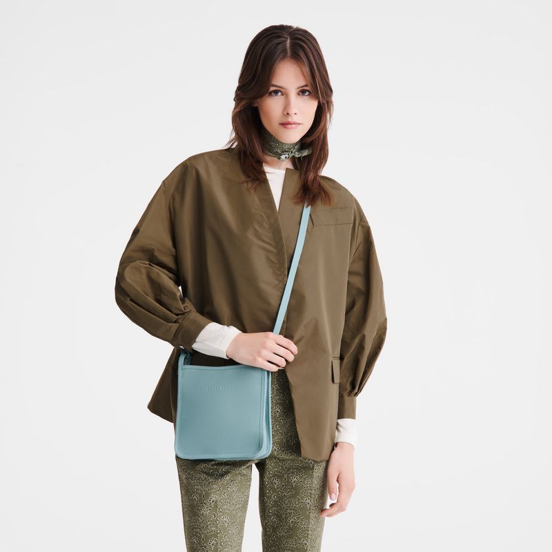 Blue Longchamp Le Foulonné S Women Crossbody Bag | US-465QIUNFV