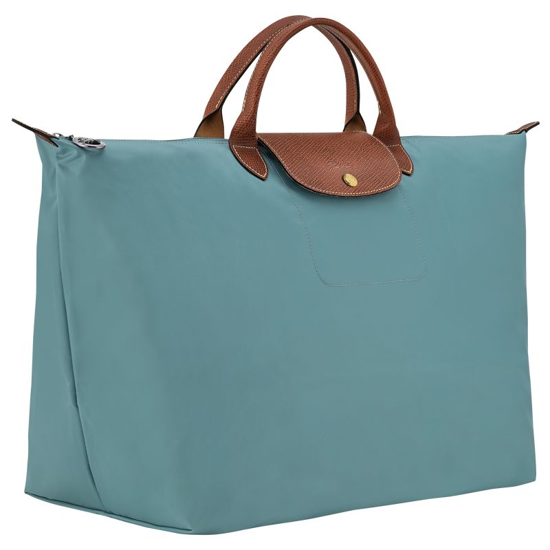 Blue Longchamp Le Pliage Original L Men Travel Bag | US-803FHTGNC