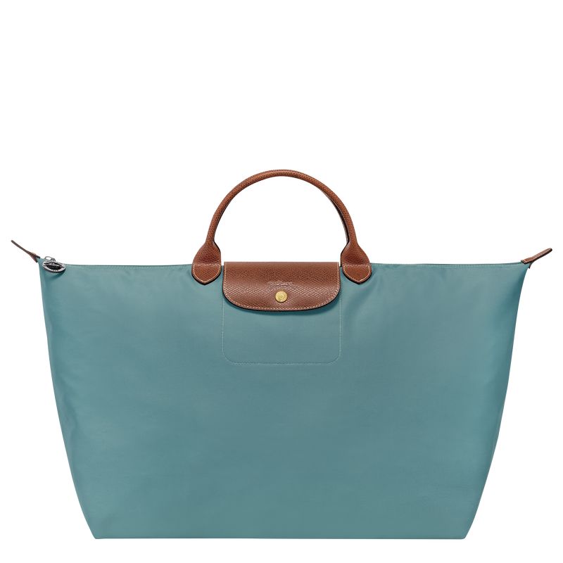 Blue Longchamp Le Pliage Original L Women Travel Bag | US-820CSVNXF