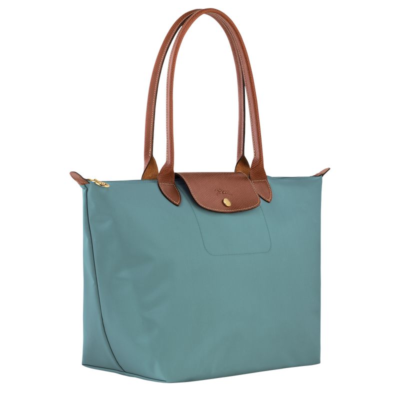 Blue Longchamp Le Pliage Original L Women Tote Bag | US-139YLBSJV