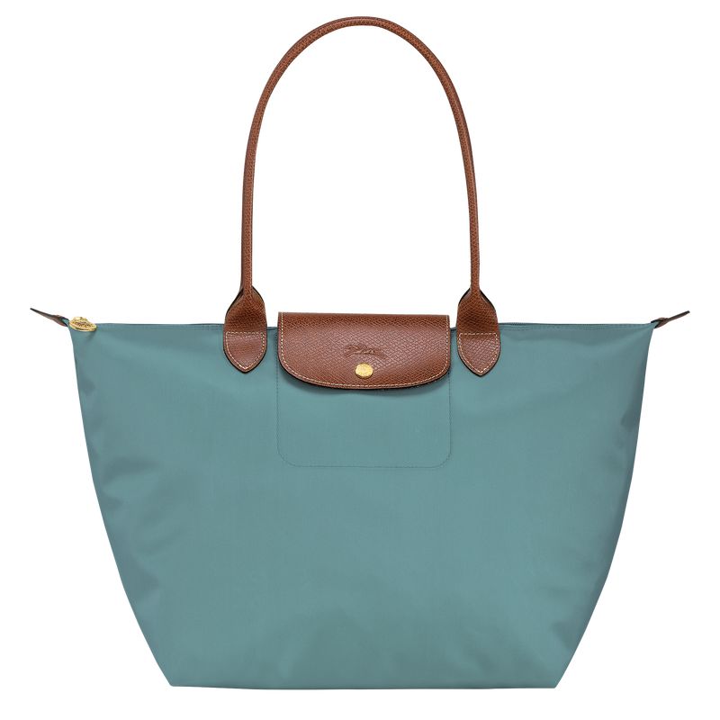 Blue Longchamp Le Pliage Original L Women Tote Bag | US-139YLBSJV