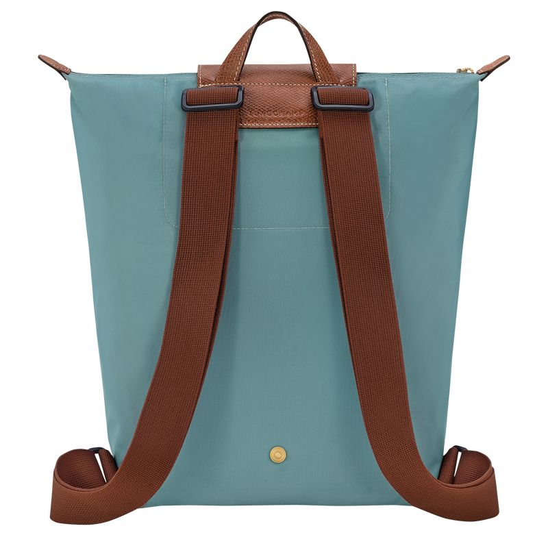 Blue Longchamp Le Pliage Original M Men Backpack | US-394XNCDSM