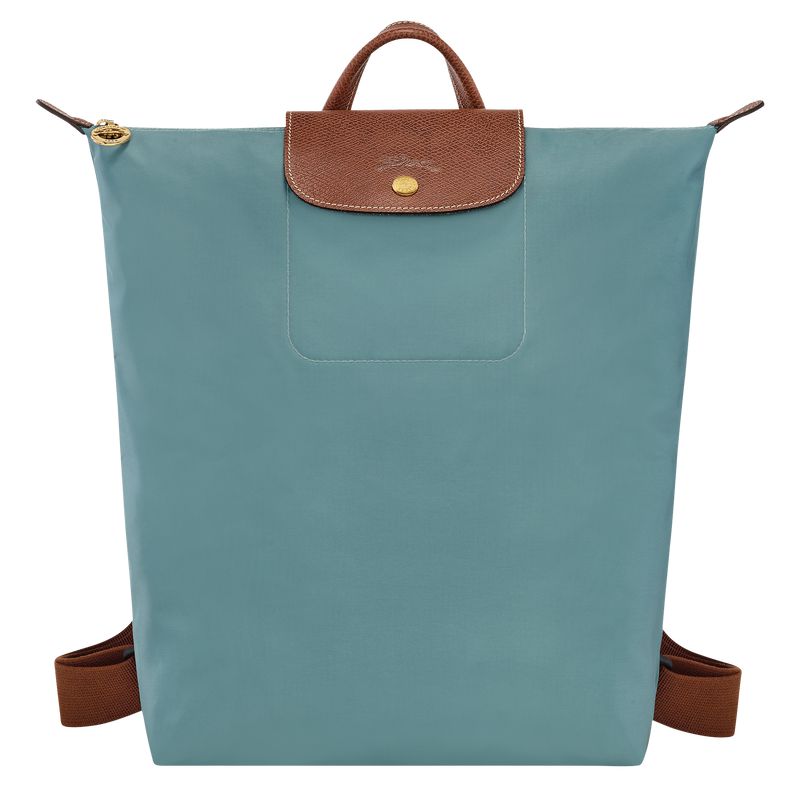 Blue Longchamp Le Pliage Original M Men Backpack | US-394XNCDSM