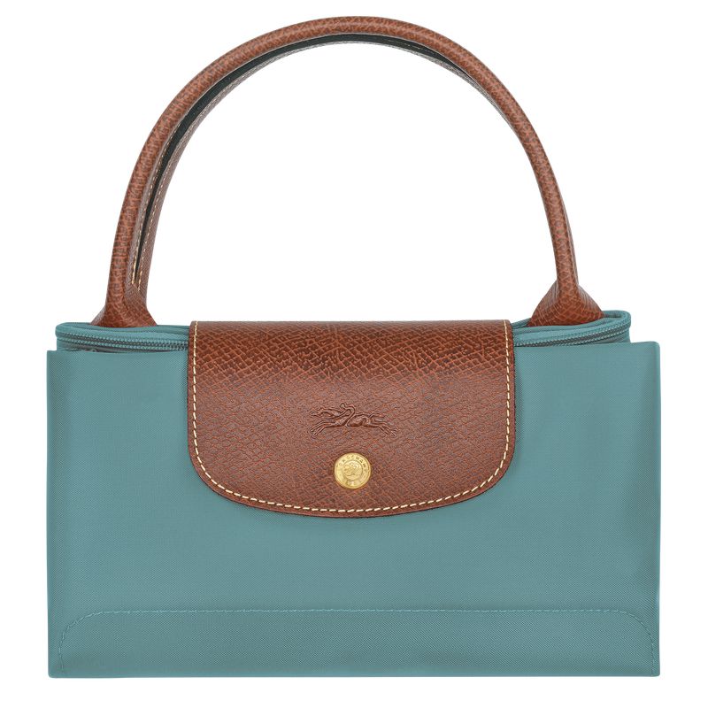 Blue Longchamp Le Pliage Original M Women Handbag | US-304VDWNKO