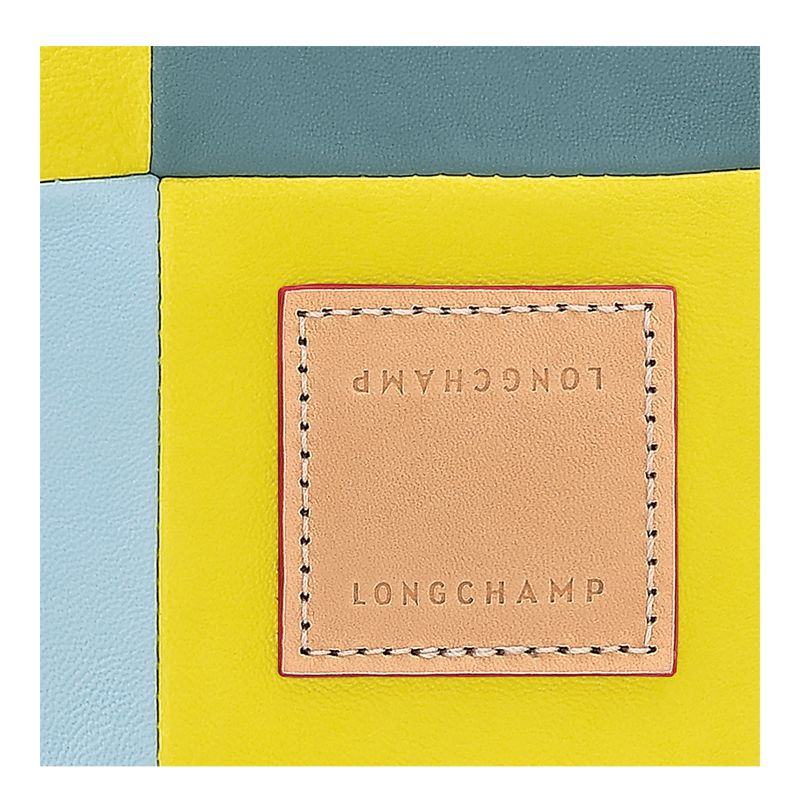 Blue / Yellow Longchamp Re-play L Men Handbag | US-067FQEIJK
