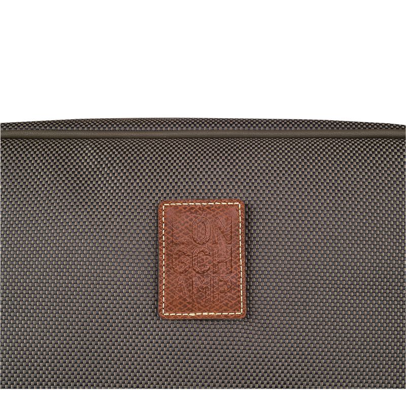 Brown Longchamp Boxford Men Toiletry Bags | US-708ESDLKG