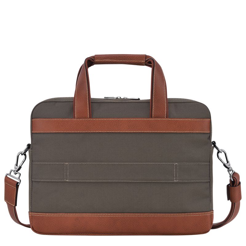 Brown Longchamp Boxford S Men Briefcase | US-942JYPLWF