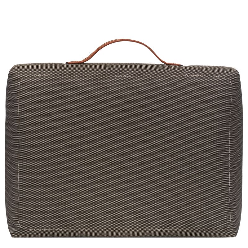 Brown Longchamp Boxford S Men Briefcase | US-782ZSLDHY