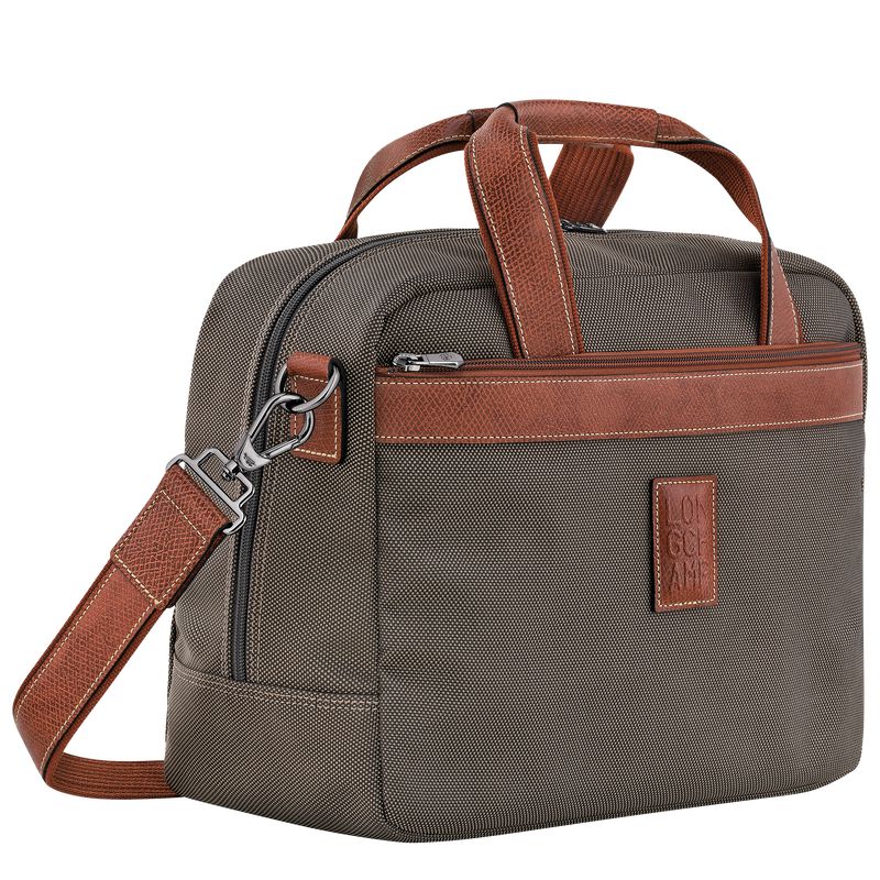 Brown Longchamp Boxford S Men Travel Bag | US-175EDVMTK