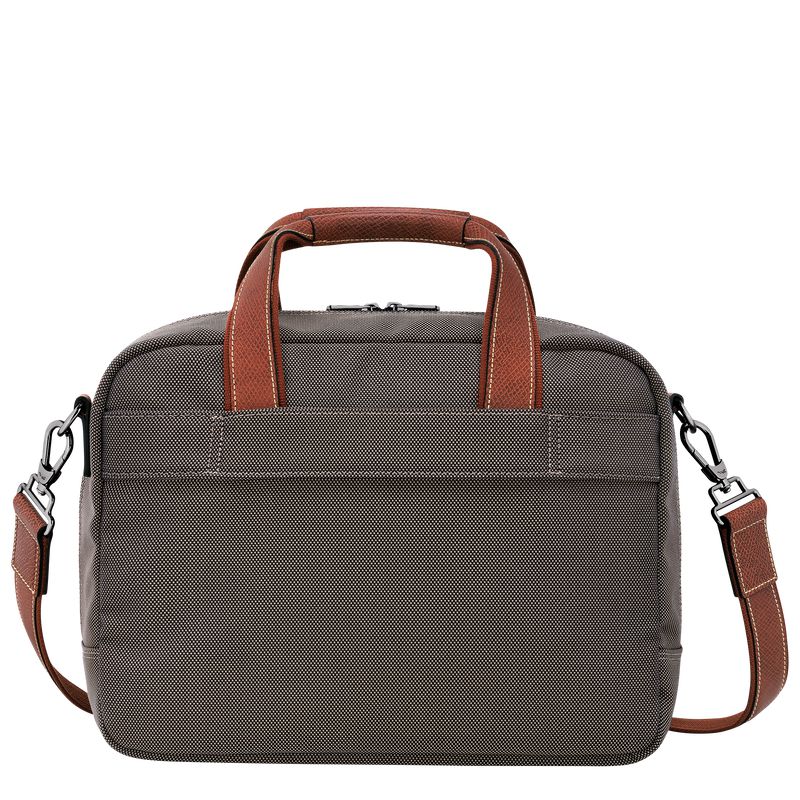 Brown Longchamp Boxford S Men Travel Bag | US-175EDVMTK