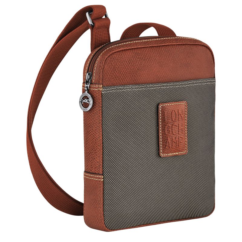 Brown Longchamp Boxford Xs Men Crossbody Bag | US-867VWJBDK