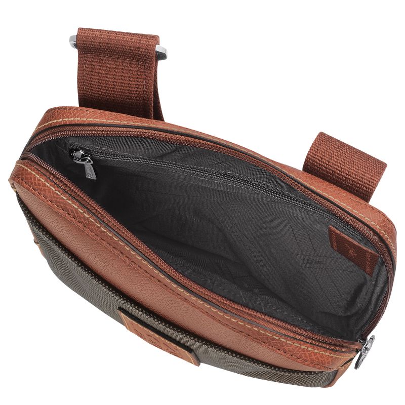 Brown Longchamp Boxford Xs Men Crossbody Bag | US-867VWJBDK