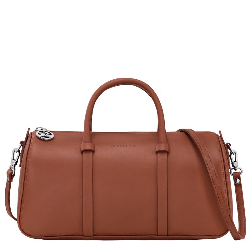 Brown Longchamp Daylong M Women Handbag | US-286FAYUDH