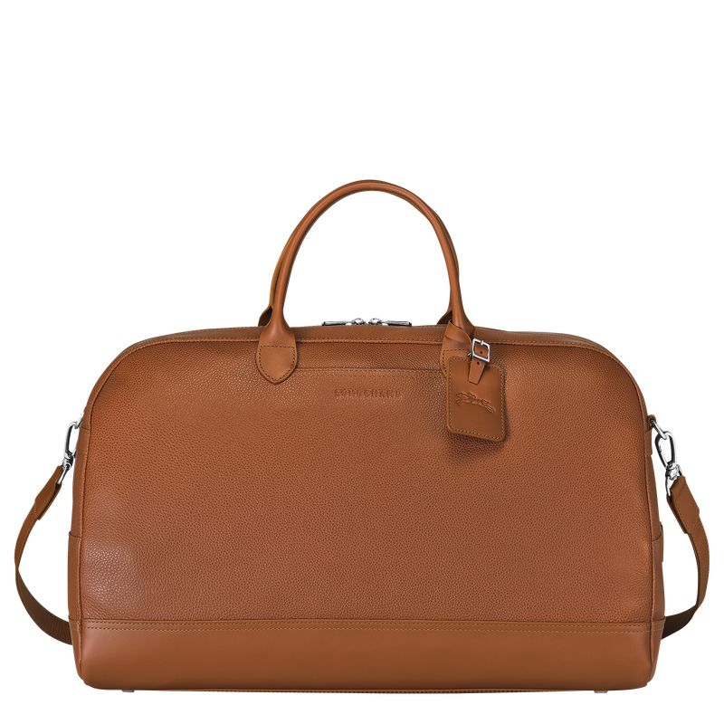 Brown Longchamp Le Foulonné L Men Travel Bag | US-624TUOHMK