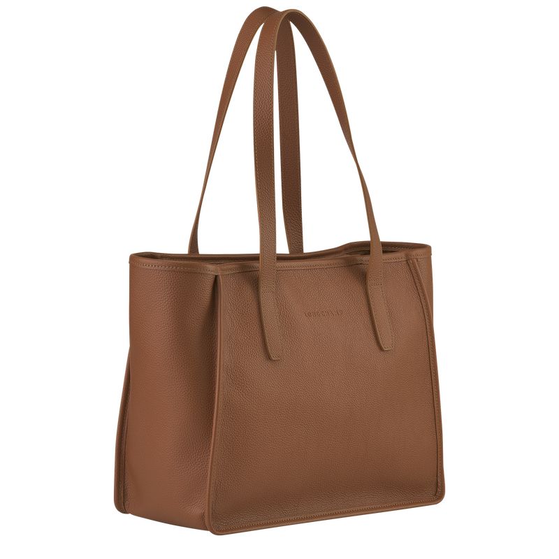 Brown Longchamp Le Foulonné L Women Tote Bag | US-563YEGUDO